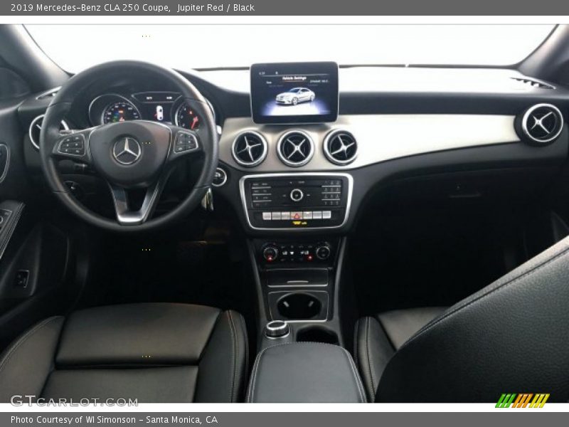 Jupiter Red / Black 2019 Mercedes-Benz CLA 250 Coupe