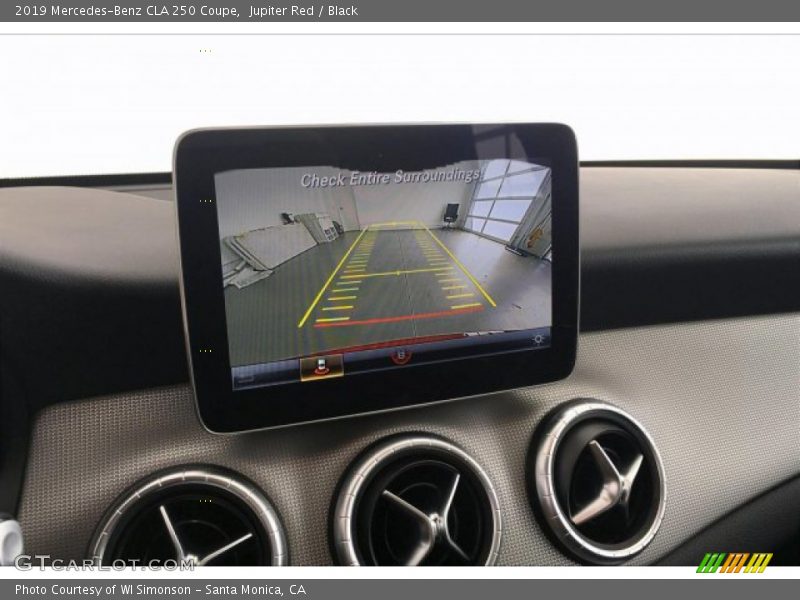 Jupiter Red / Black 2019 Mercedes-Benz CLA 250 Coupe