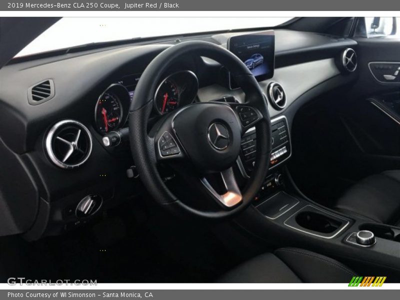 Jupiter Red / Black 2019 Mercedes-Benz CLA 250 Coupe