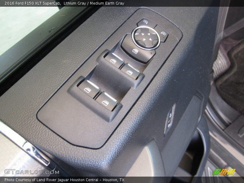 Lithium Gray / Medium Earth Gray 2016 Ford F150 XLT SuperCab