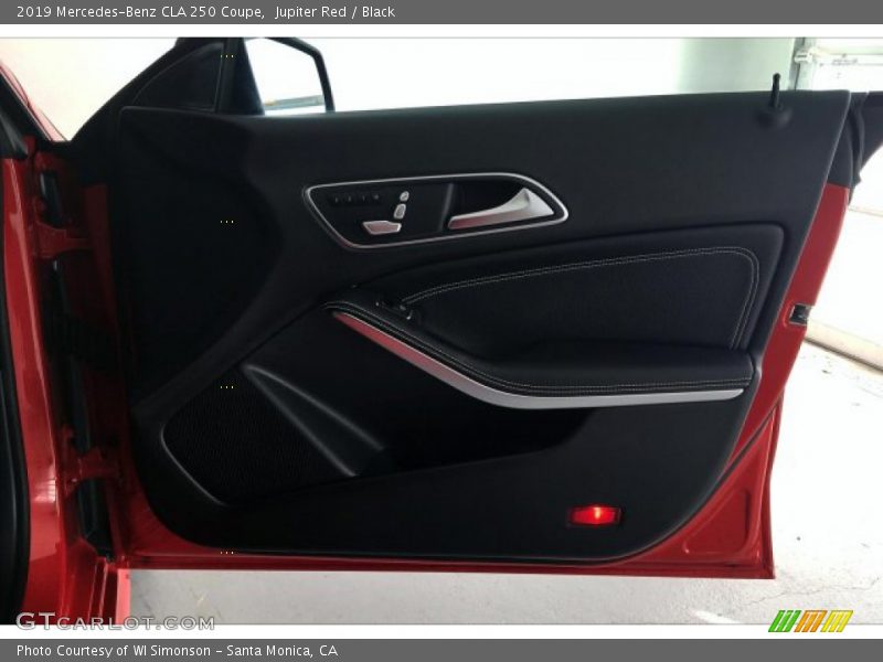 Jupiter Red / Black 2019 Mercedes-Benz CLA 250 Coupe