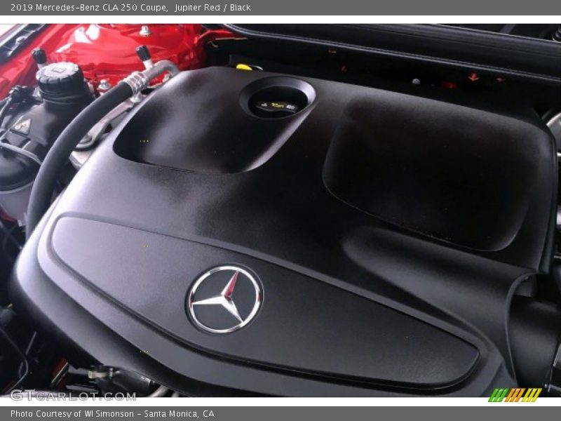 Jupiter Red / Black 2019 Mercedes-Benz CLA 250 Coupe