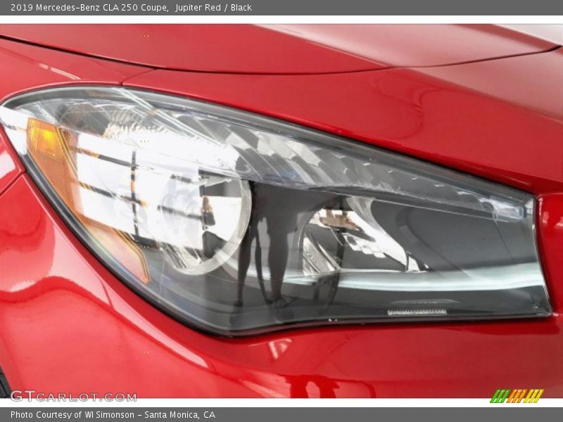 Jupiter Red / Black 2019 Mercedes-Benz CLA 250 Coupe
