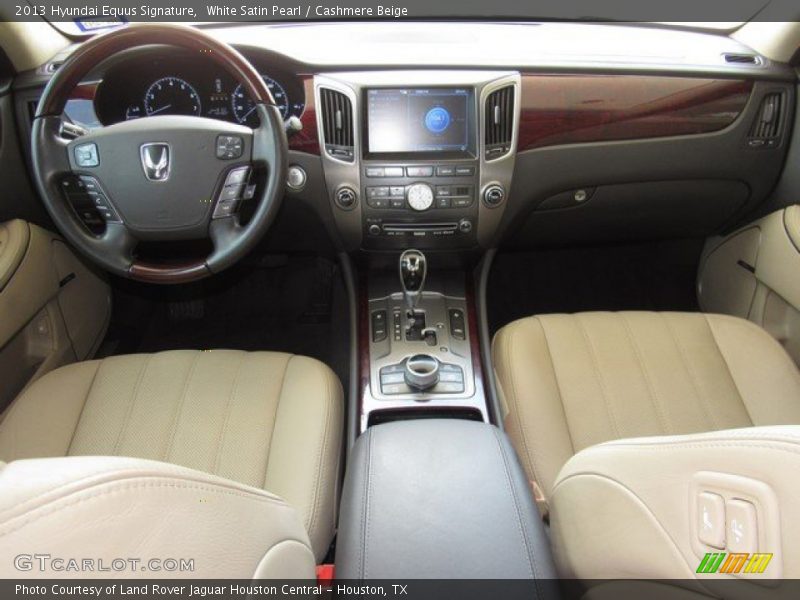 White Satin Pearl / Cashmere Beige 2013 Hyundai Equus Signature