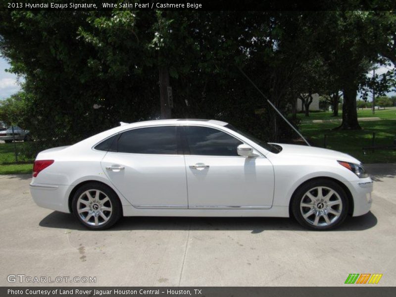 White Satin Pearl / Cashmere Beige 2013 Hyundai Equus Signature