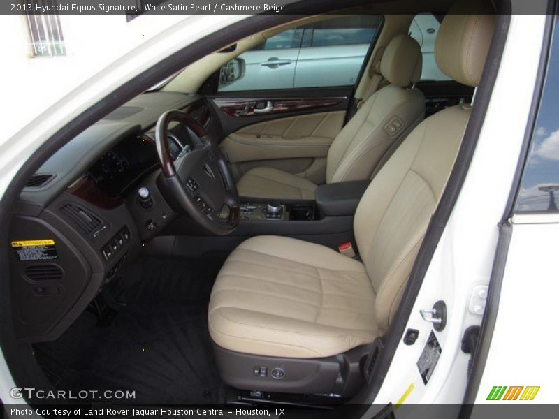 White Satin Pearl / Cashmere Beige 2013 Hyundai Equus Signature