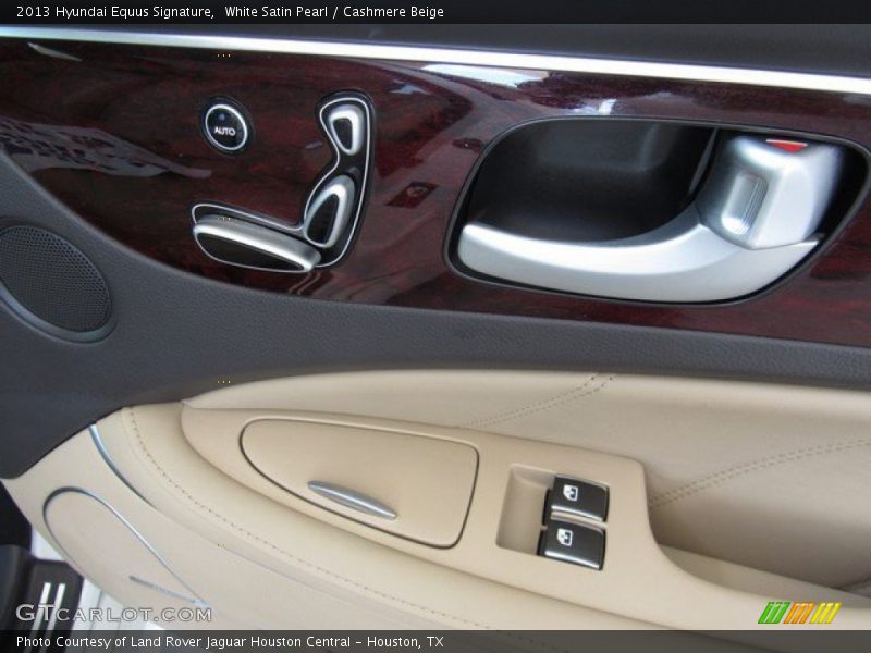 White Satin Pearl / Cashmere Beige 2013 Hyundai Equus Signature