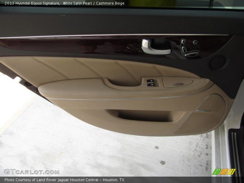 White Satin Pearl / Cashmere Beige 2013 Hyundai Equus Signature
