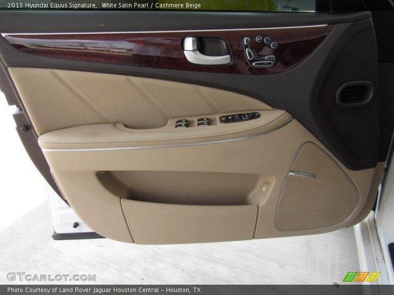 White Satin Pearl / Cashmere Beige 2013 Hyundai Equus Signature