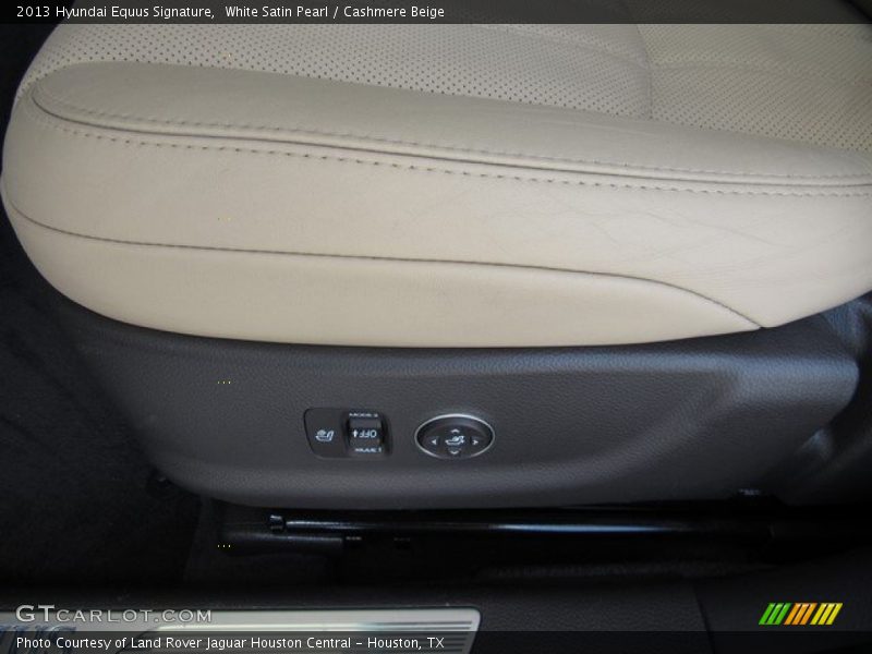 White Satin Pearl / Cashmere Beige 2013 Hyundai Equus Signature
