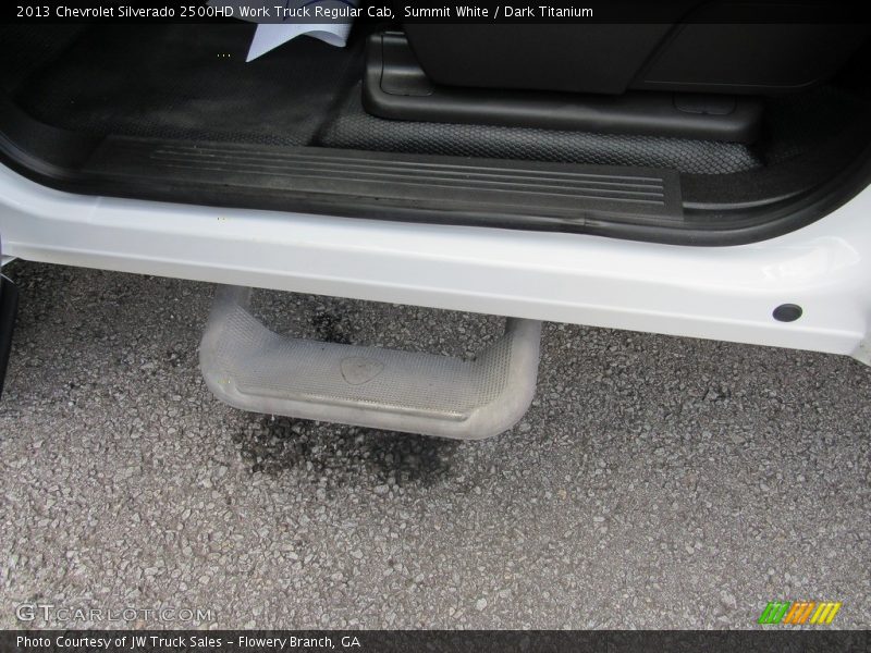 Summit White / Dark Titanium 2013 Chevrolet Silverado 2500HD Work Truck Regular Cab