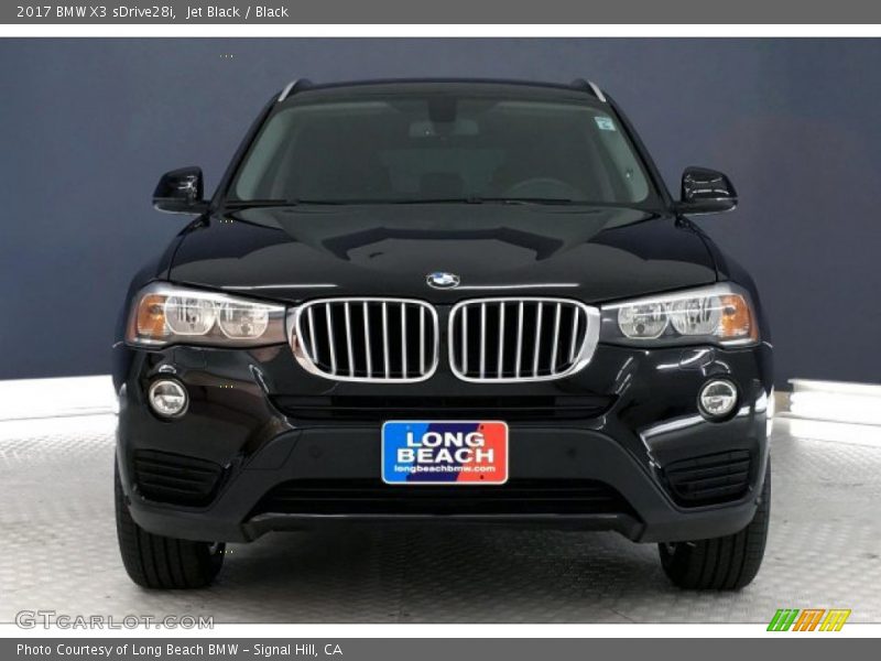 Jet Black / Black 2017 BMW X3 sDrive28i