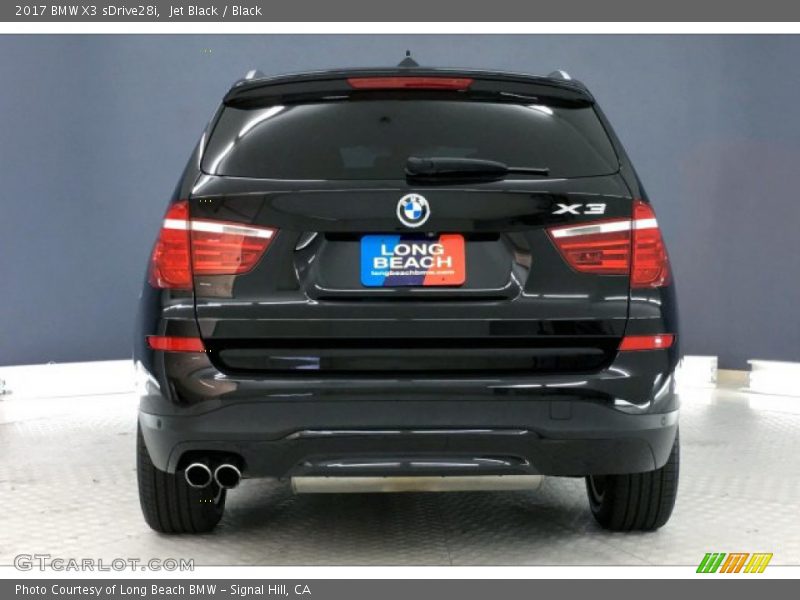 Jet Black / Black 2017 BMW X3 sDrive28i