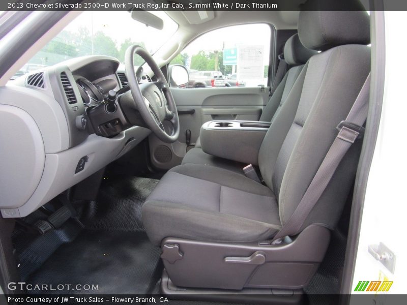 Summit White / Dark Titanium 2013 Chevrolet Silverado 2500HD Work Truck Regular Cab