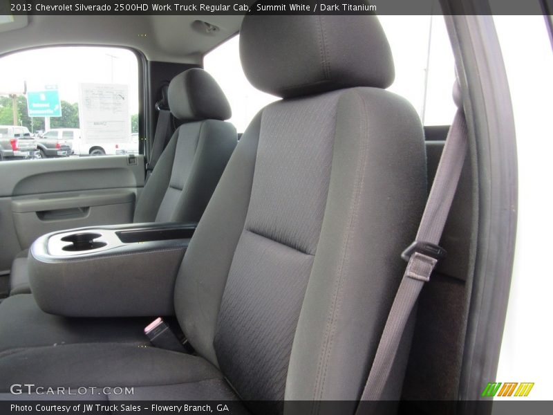 Summit White / Dark Titanium 2013 Chevrolet Silverado 2500HD Work Truck Regular Cab