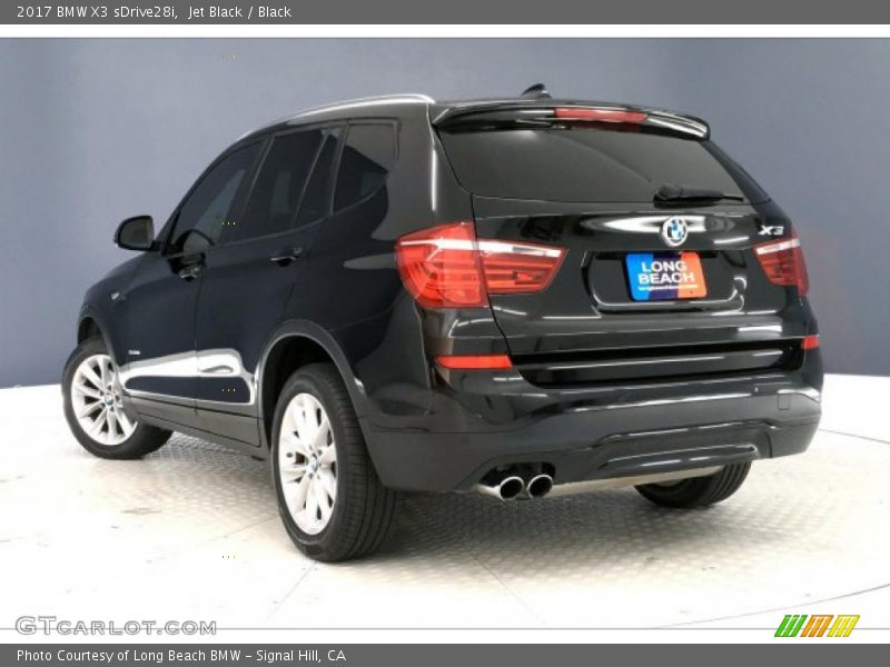 Jet Black / Black 2017 BMW X3 sDrive28i