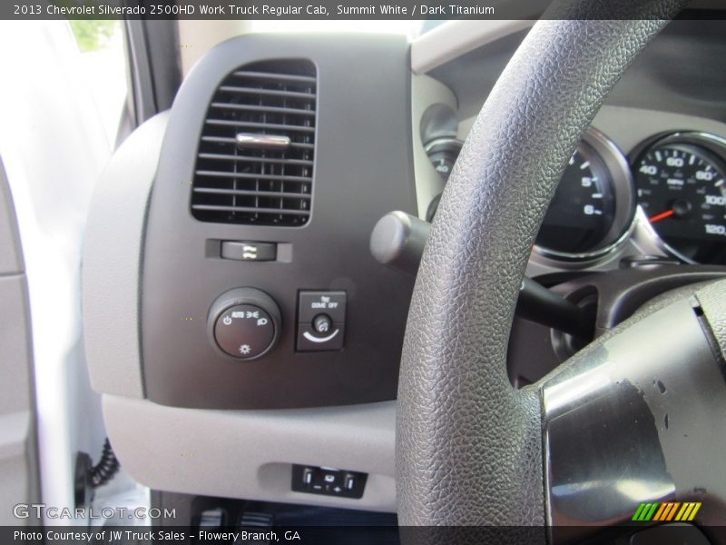 Summit White / Dark Titanium 2013 Chevrolet Silverado 2500HD Work Truck Regular Cab