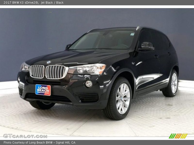 Jet Black / Black 2017 BMW X3 sDrive28i