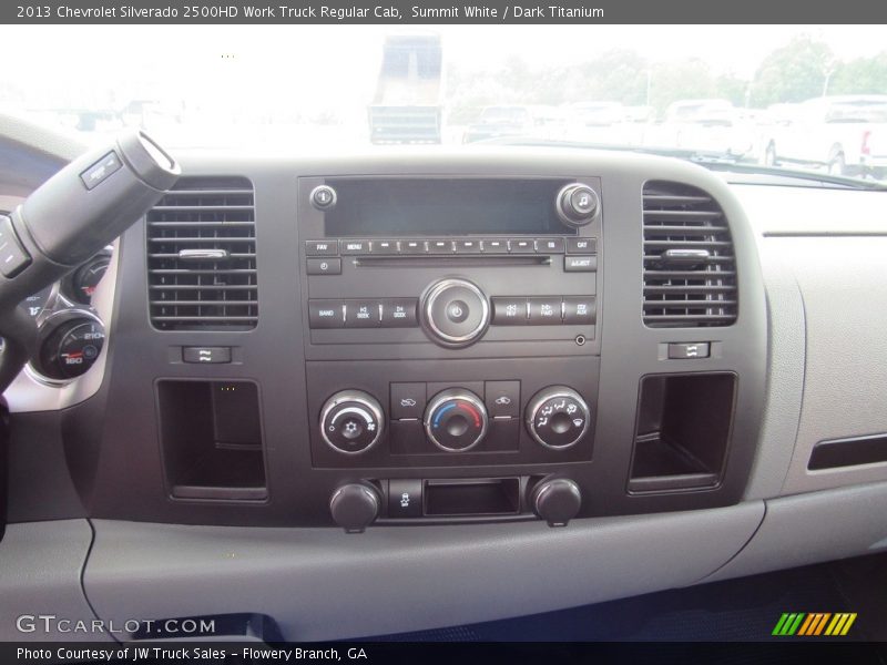 Summit White / Dark Titanium 2013 Chevrolet Silverado 2500HD Work Truck Regular Cab
