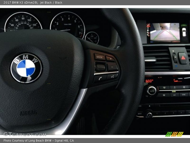 Jet Black / Black 2017 BMW X3 sDrive28i