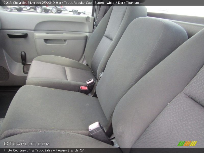 Summit White / Dark Titanium 2013 Chevrolet Silverado 2500HD Work Truck Regular Cab