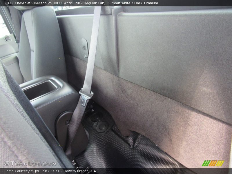Summit White / Dark Titanium 2013 Chevrolet Silverado 2500HD Work Truck Regular Cab