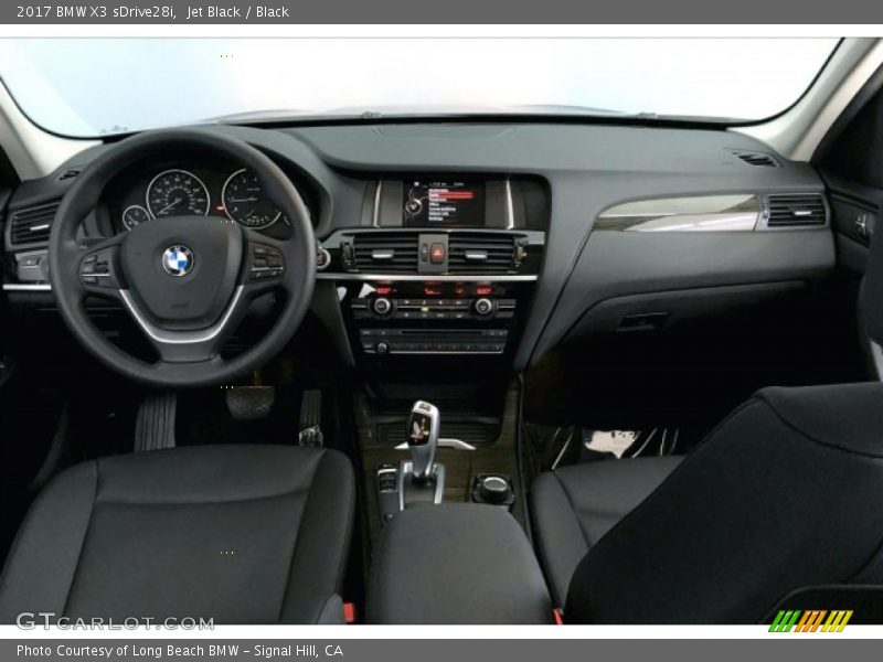 Jet Black / Black 2017 BMW X3 sDrive28i