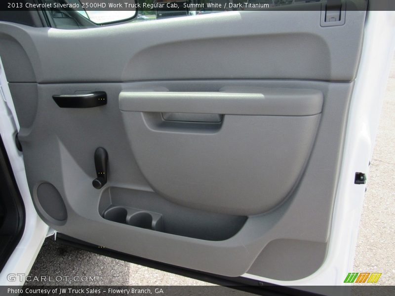 Summit White / Dark Titanium 2013 Chevrolet Silverado 2500HD Work Truck Regular Cab