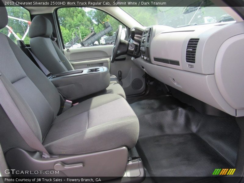 Summit White / Dark Titanium 2013 Chevrolet Silverado 2500HD Work Truck Regular Cab