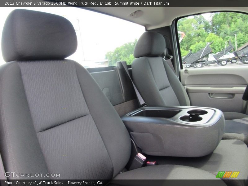 Summit White / Dark Titanium 2013 Chevrolet Silverado 2500HD Work Truck Regular Cab