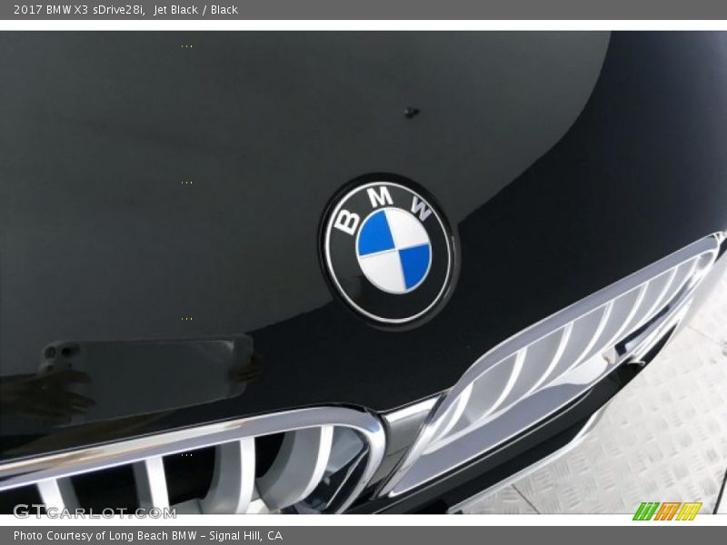 Jet Black / Black 2017 BMW X3 sDrive28i