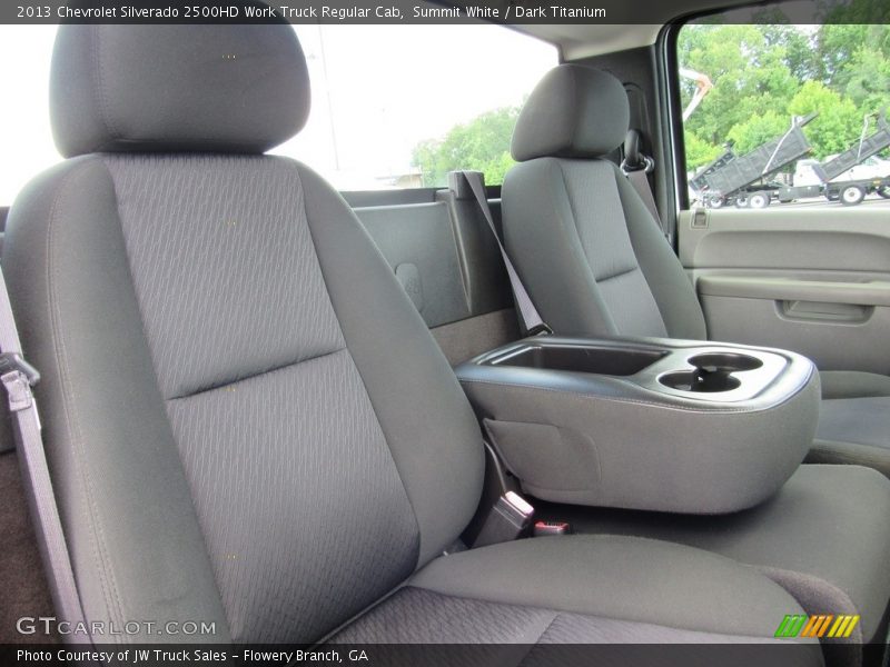 Summit White / Dark Titanium 2013 Chevrolet Silverado 2500HD Work Truck Regular Cab