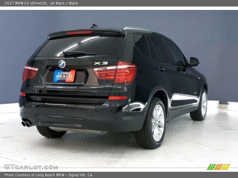 Jet Black / Black 2017 BMW X3 sDrive28i