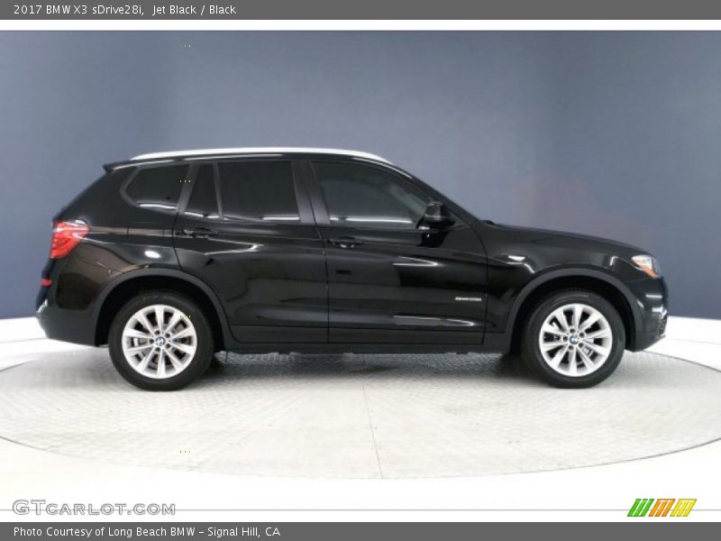Jet Black / Black 2017 BMW X3 sDrive28i