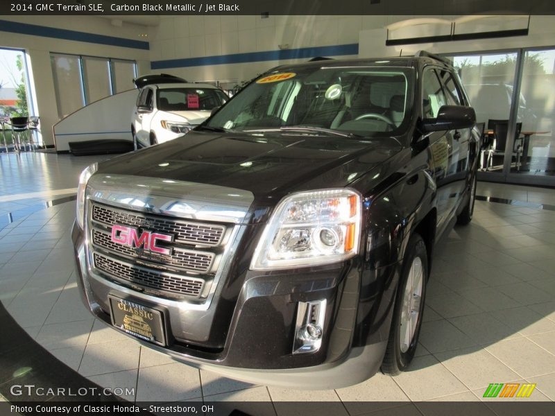 Carbon Black Metallic / Jet Black 2014 GMC Terrain SLE
