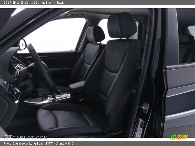 Jet Black / Black 2017 BMW X3 sDrive28i
