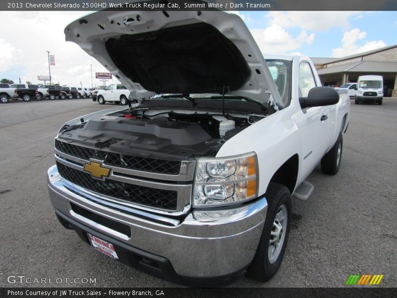 Summit White / Dark Titanium 2013 Chevrolet Silverado 2500HD Work Truck Regular Cab