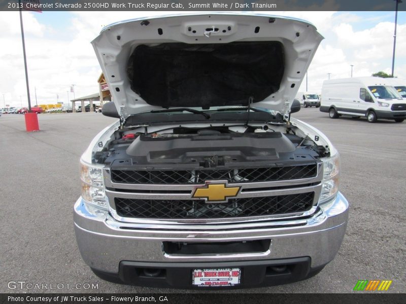 Summit White / Dark Titanium 2013 Chevrolet Silverado 2500HD Work Truck Regular Cab