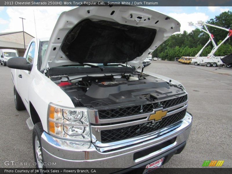 Summit White / Dark Titanium 2013 Chevrolet Silverado 2500HD Work Truck Regular Cab