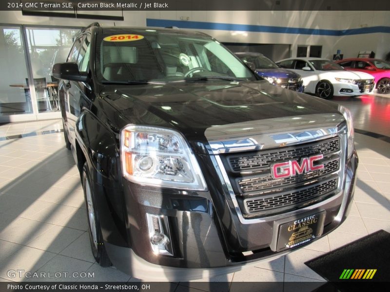 Carbon Black Metallic / Jet Black 2014 GMC Terrain SLE