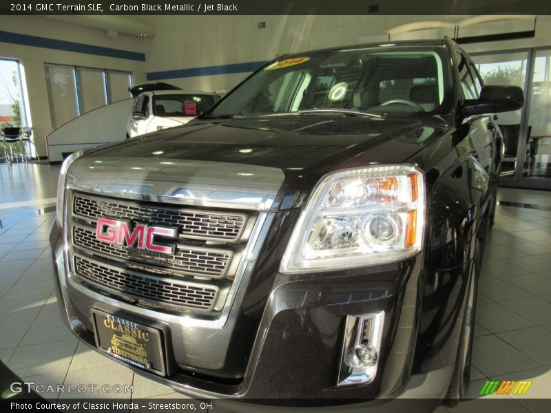 Carbon Black Metallic / Jet Black 2014 GMC Terrain SLE