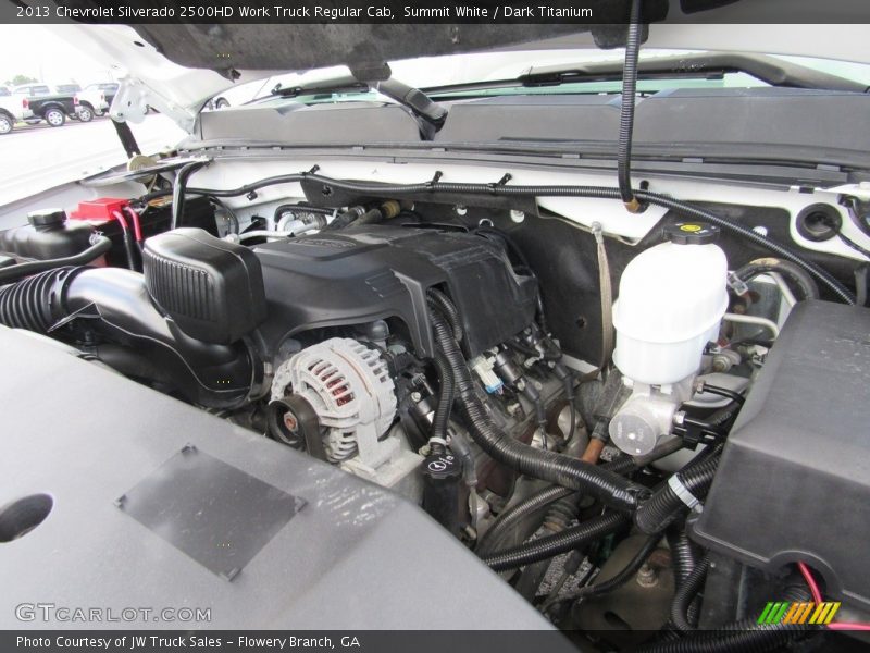 Summit White / Dark Titanium 2013 Chevrolet Silverado 2500HD Work Truck Regular Cab