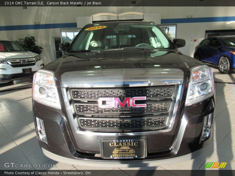 Carbon Black Metallic / Jet Black 2014 GMC Terrain SLE
