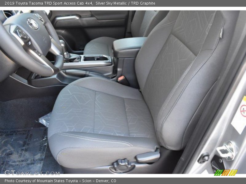 Silver Sky Metallic / TRD Graphite 2019 Toyota Tacoma TRD Sport Access Cab 4x4