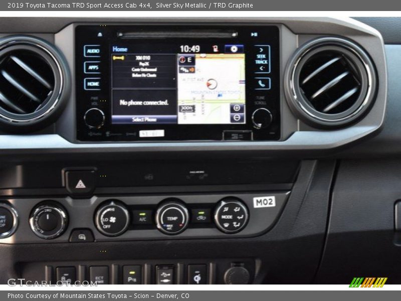 Silver Sky Metallic / TRD Graphite 2019 Toyota Tacoma TRD Sport Access Cab 4x4