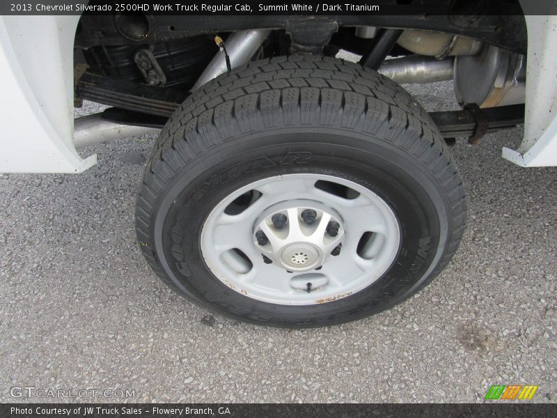 Summit White / Dark Titanium 2013 Chevrolet Silverado 2500HD Work Truck Regular Cab