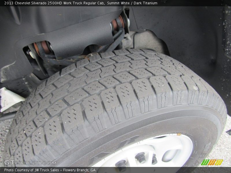 Summit White / Dark Titanium 2013 Chevrolet Silverado 2500HD Work Truck Regular Cab