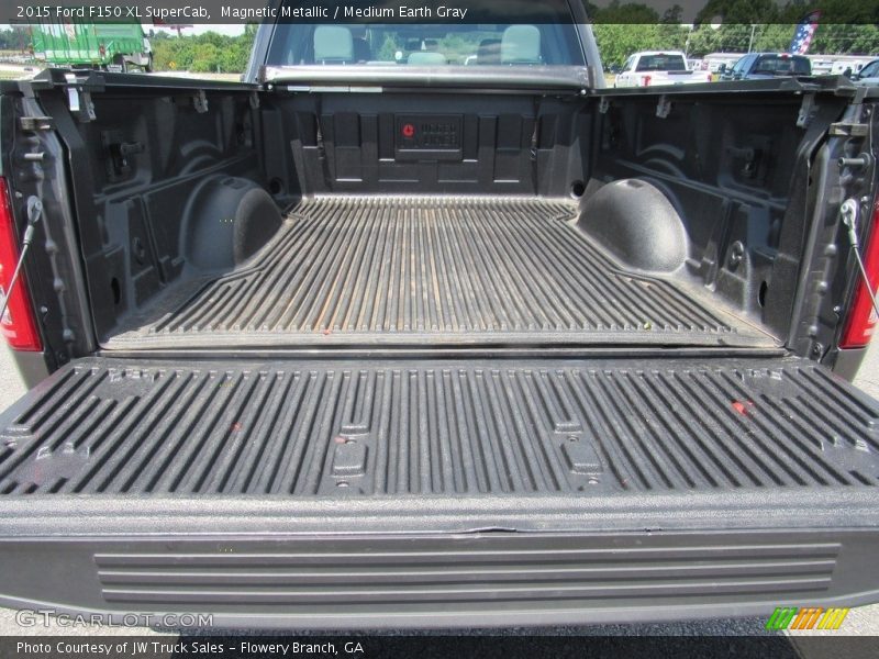 Magnetic Metallic / Medium Earth Gray 2015 Ford F150 XL SuperCab