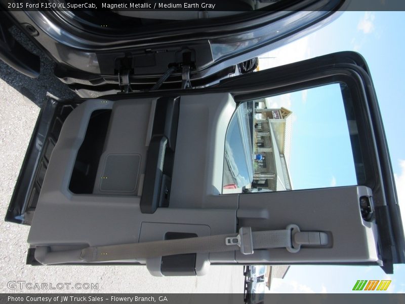 Magnetic Metallic / Medium Earth Gray 2015 Ford F150 XL SuperCab