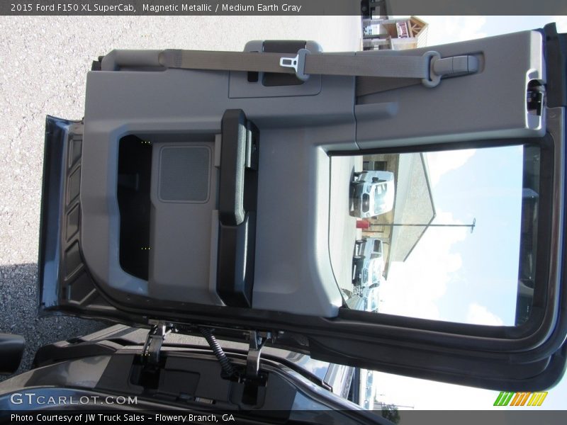 Magnetic Metallic / Medium Earth Gray 2015 Ford F150 XL SuperCab